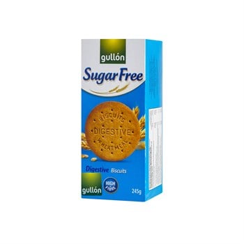 Gullón Şekersiz Digestive Tam Buğday Bisküvisi 245 g  