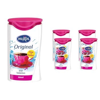 Huxol Tatlandırıcı tablet 650 Adet 39 gr x 4 Adet
