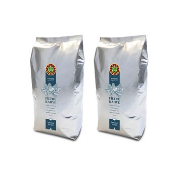 Kahve Dünyası Fındık Aromalı Filtre Kahve Kavrulmuş Çekirdek 1 kg x 2 Adet