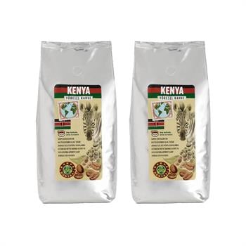 Kahve Dünyası Kenya Yöresel Çekirdek Kahve 1Kg x 2 Adet