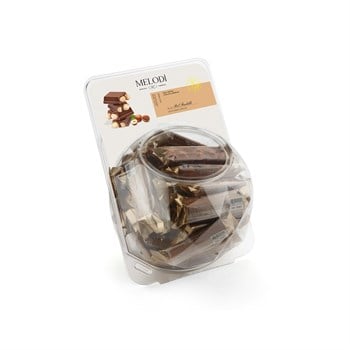 Melodi Bütün Fındıklı Sütlü Beyoğlu Çikolatası 40lı Şeffaf Fanus (40 x 30 g)