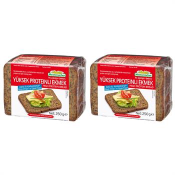 Mestemacher Yüksek Proteinli Ekmek 250 g x 2 Adet