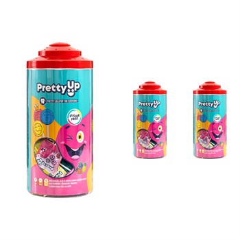Pretty Up Şekersiz Flat Yassı Lolipop İkili Avantaj Paketi (2 x 150 Adet - 1650 g)