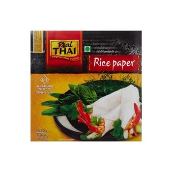 Real Thai Pirinç Yufkası (Rice Paper) 22 cm 100 g – Glutensiz