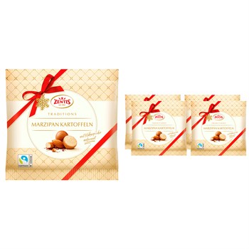 Zentis Marzipan Kartoffeln Kakaolu Badem Ezmesi Topları 100 g x 4 Adet