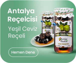 Antalya Reçelcisi Yeşil Ceviz Reçeli 290g