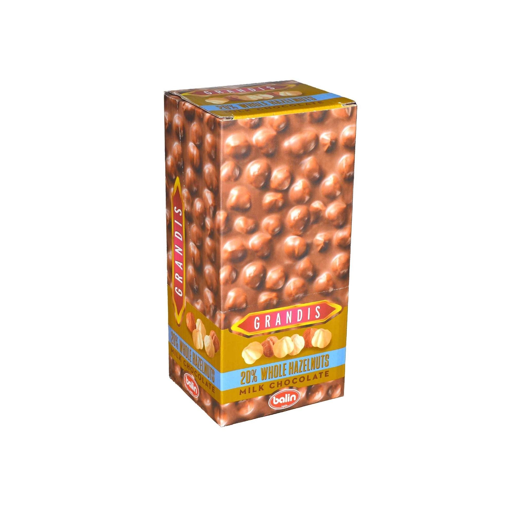 Balin Grandis Bütün Fındıklı Sülü Çikolata 80 g x 12 Adet