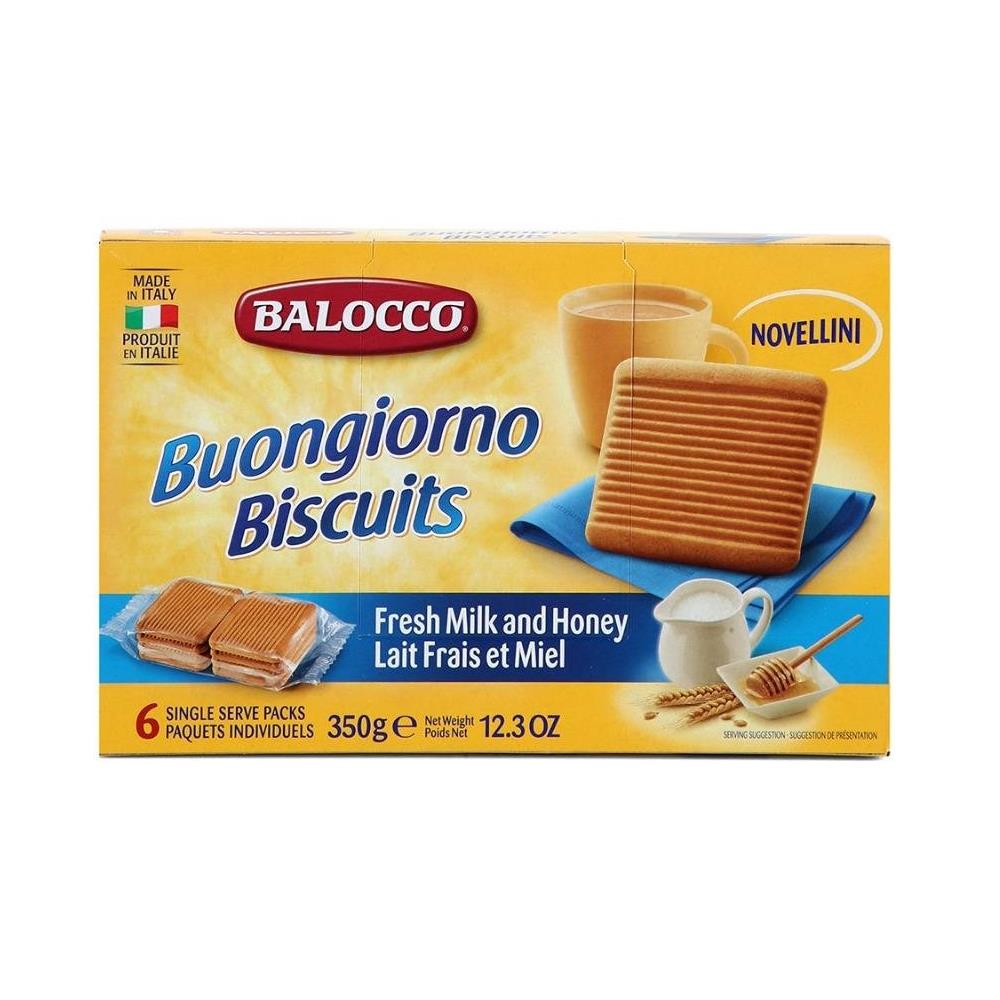 Balocco Novellini Sütlü ve Ballı Bisküvi 350g