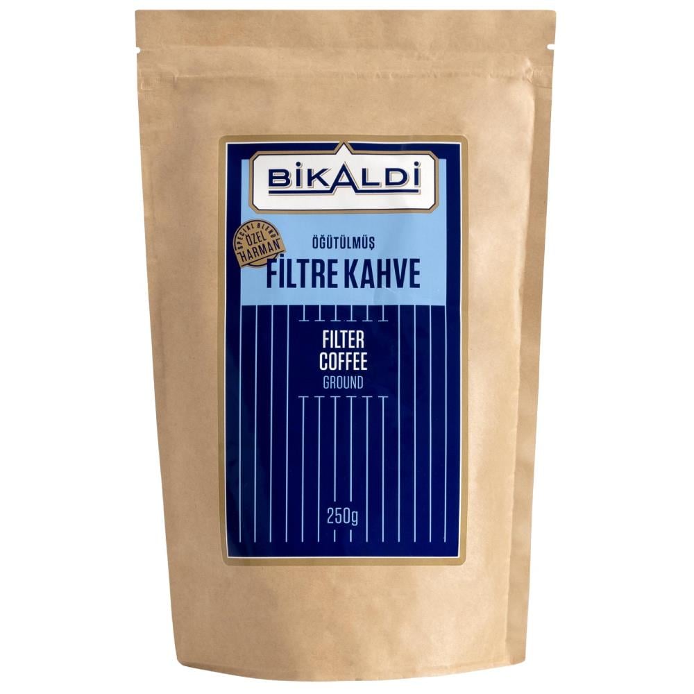 Bikaldi Öğütülmüş Filtre Kahve 250g