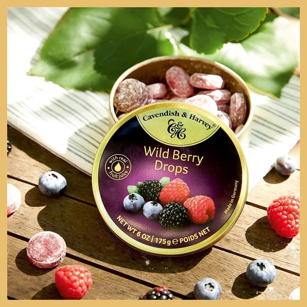 Cavendish & Harvey Wild Berry Drops | Yaban Mersini, Ahududu ve