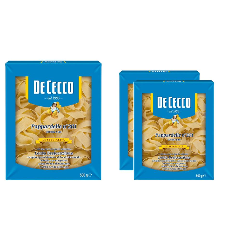 De Cecco Pappardelle n° 201 Makarna 500g x 2 Adet