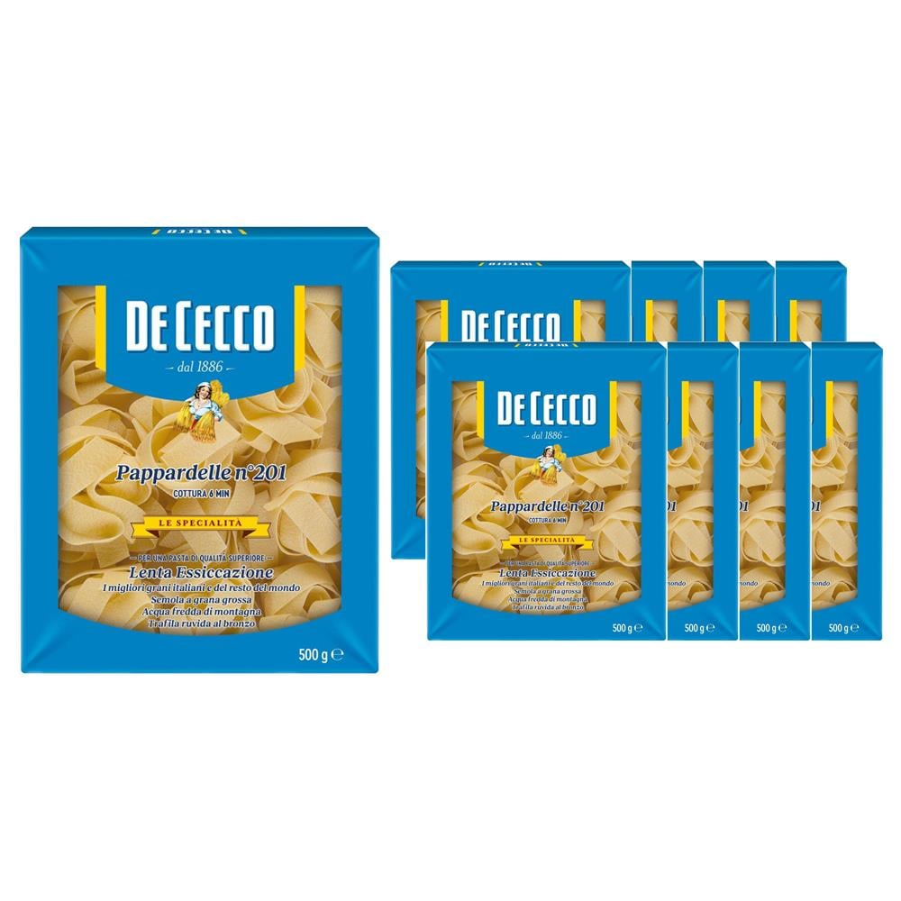 De Cecco Pappardelle n° 201 Makarna 500g x 8 Adet