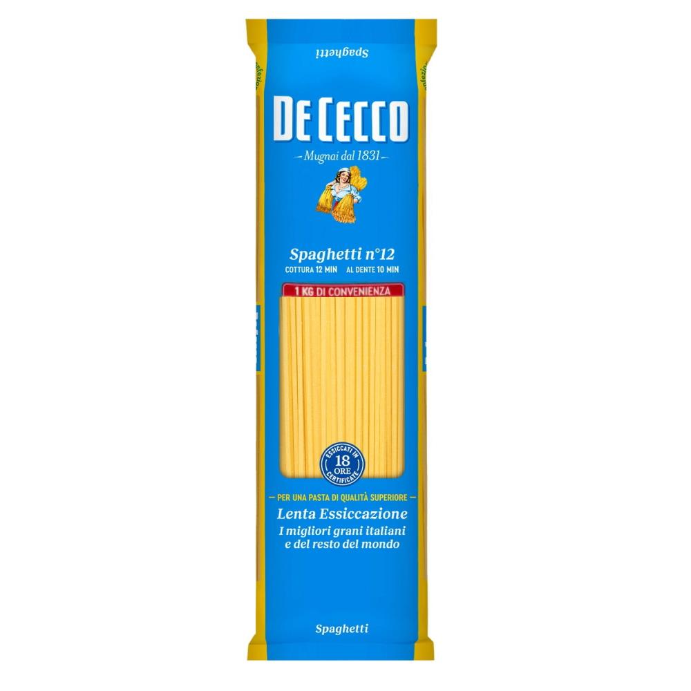De Cecco Spaghetti n°12 - 1Kg
