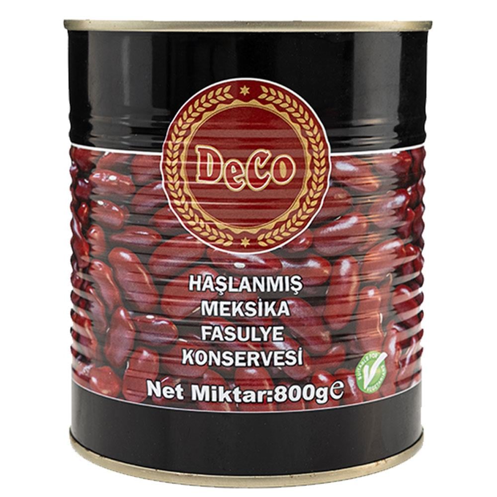 DeCo Haşlanmış Meksika Fasulye Konservesi 800g
