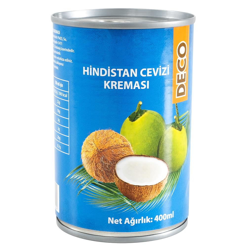 DeCo Hindistan Cevizi Kreması Coconut Cream 400ml