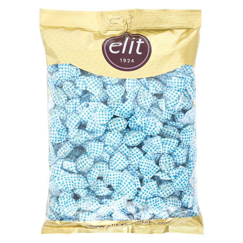 Elit Ekose Mavi Limon Aromalı Sert Şeker 1Kg Glutensiz