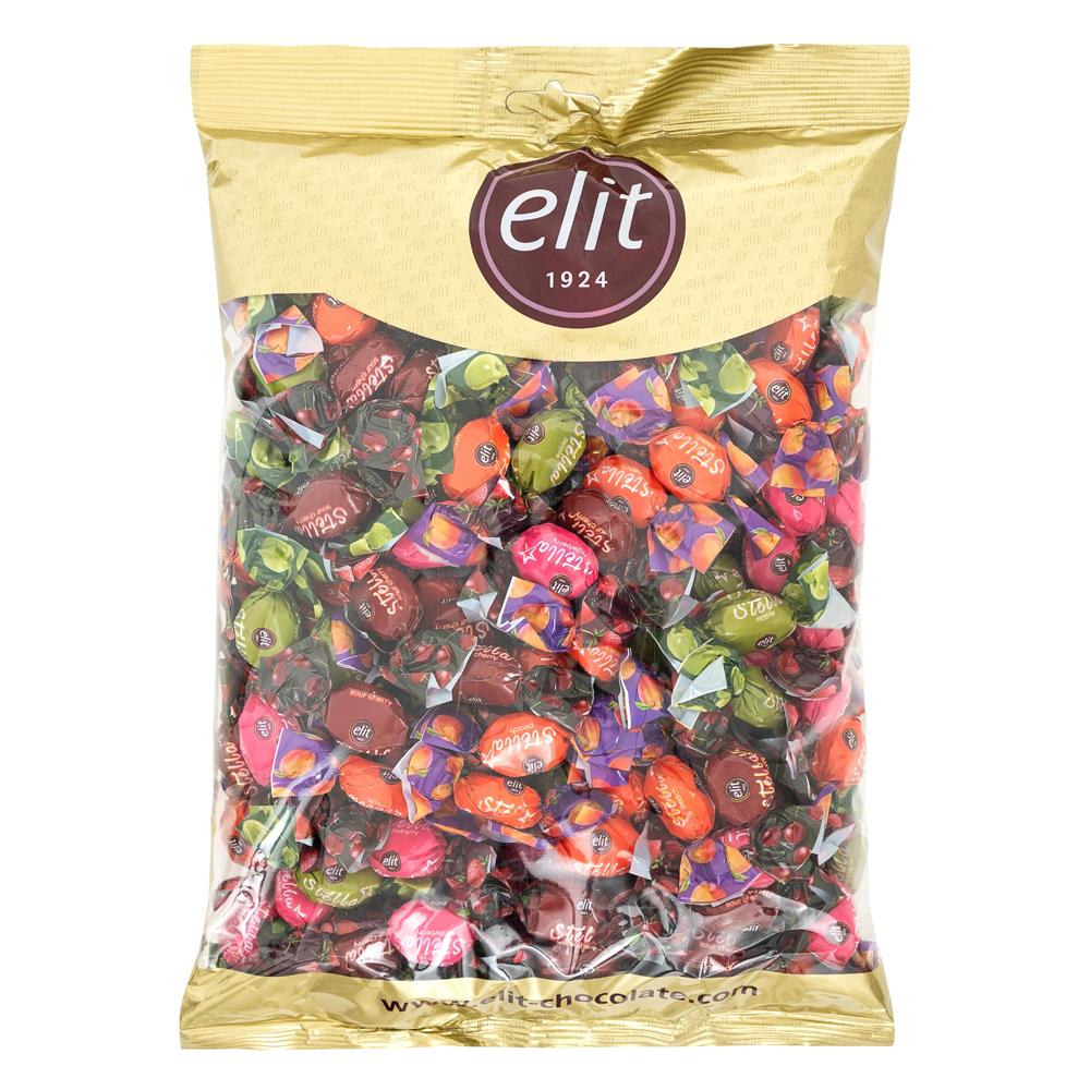 Elit Stella Meyve Aromalı Şeker 1Kg Glutensiz