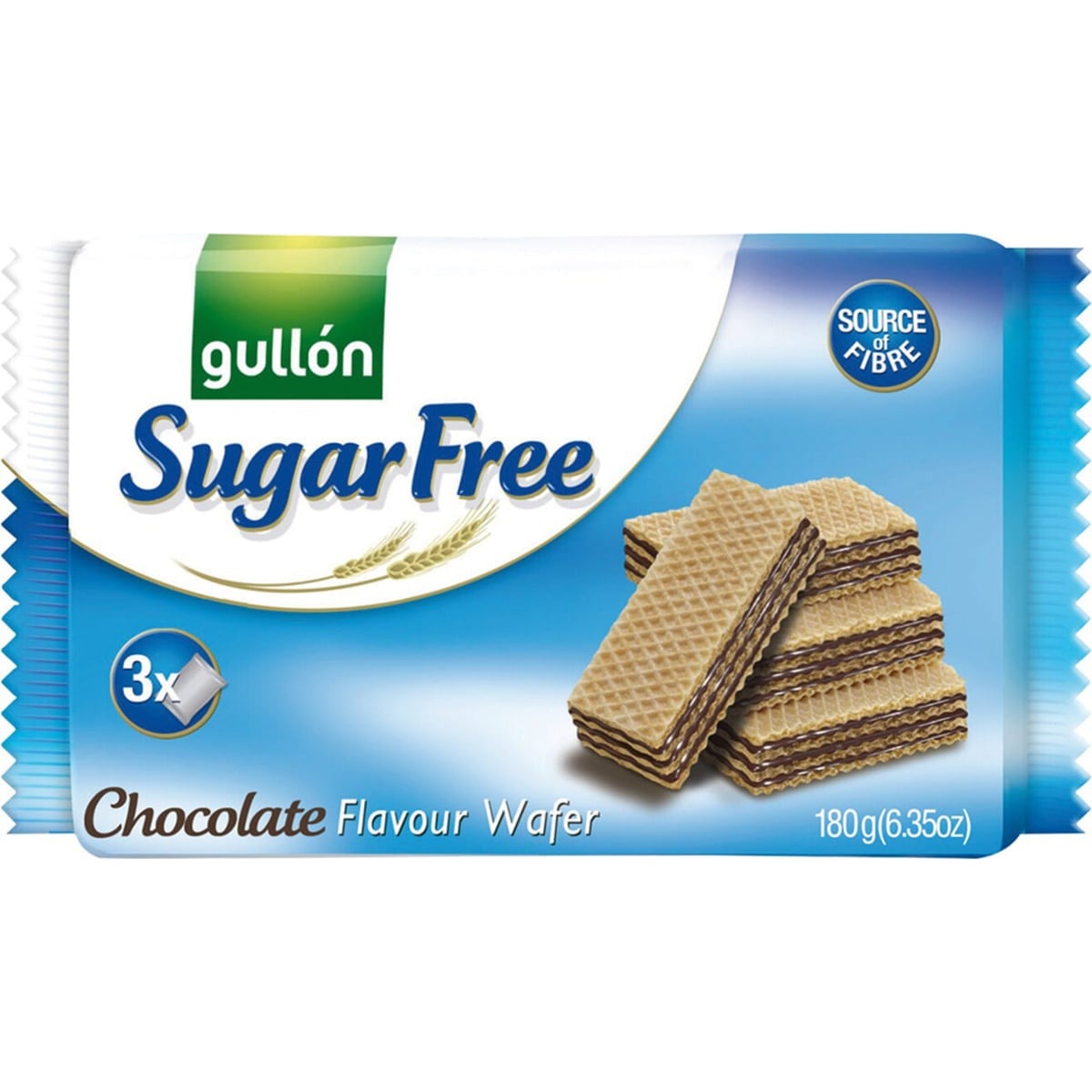 Gullón Şeker İlavesiz Çikolata Aromalı Gofret 180 g