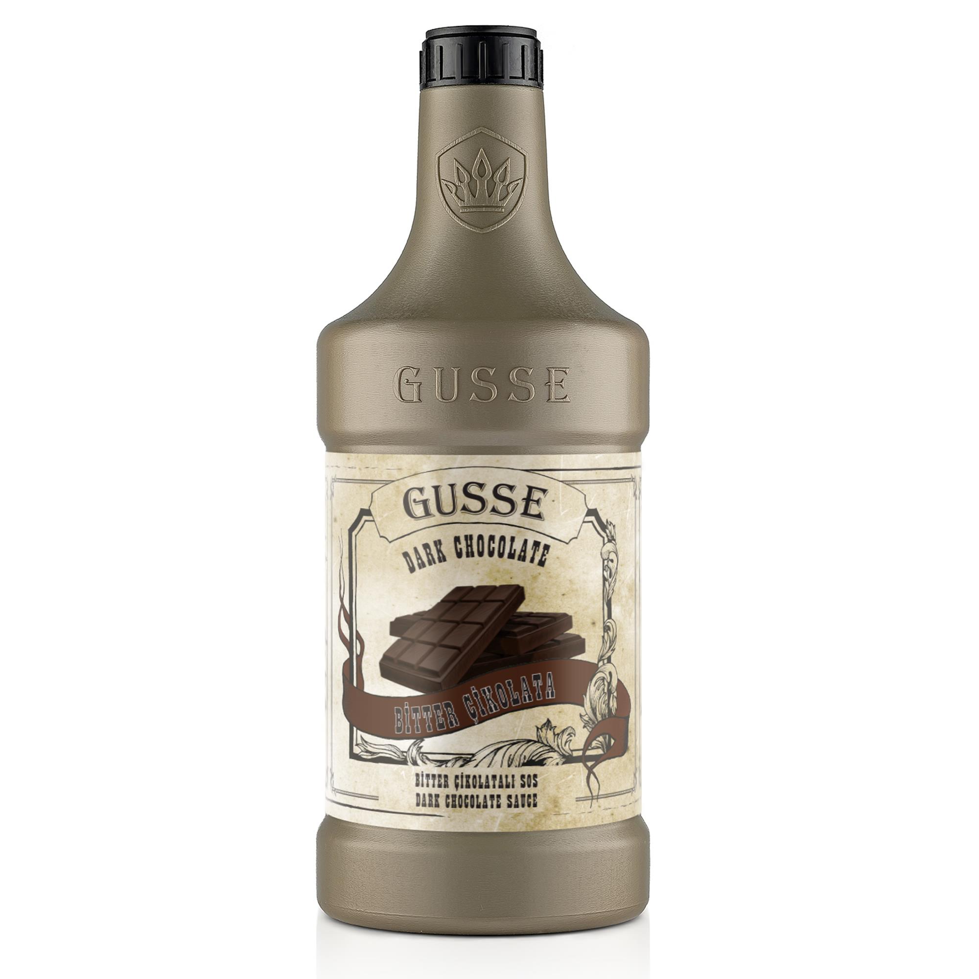 Gusse Bitter Çikolatalı (Dark Chocolate) Bar Sosu 2500 G