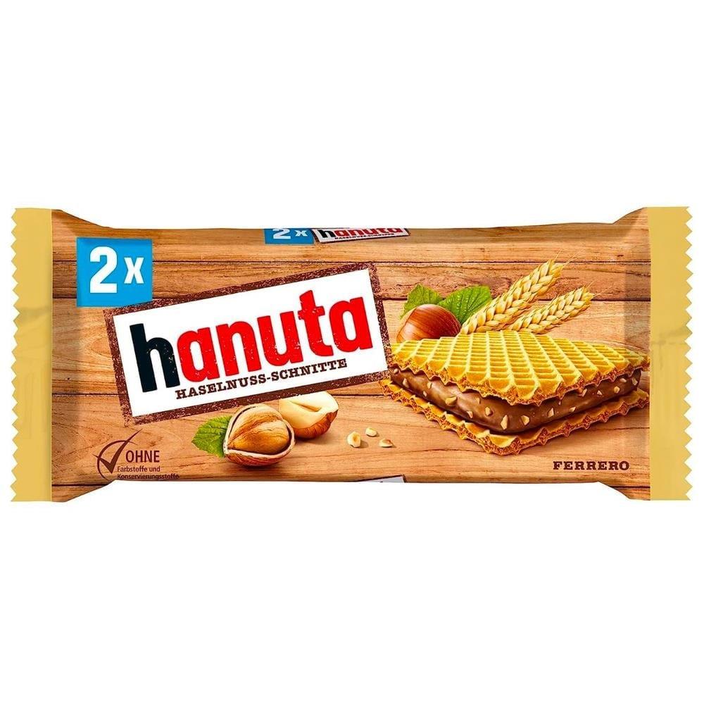 HANUTA FINDIK VE KAKAO DOLGULU GOFRET 44G