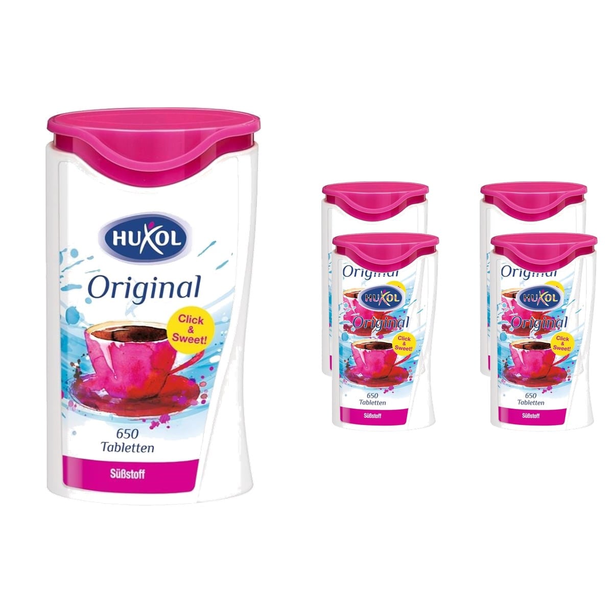 Huxol Tatlandırıcı tablet 650 Adet 39 gr x 4 Adet