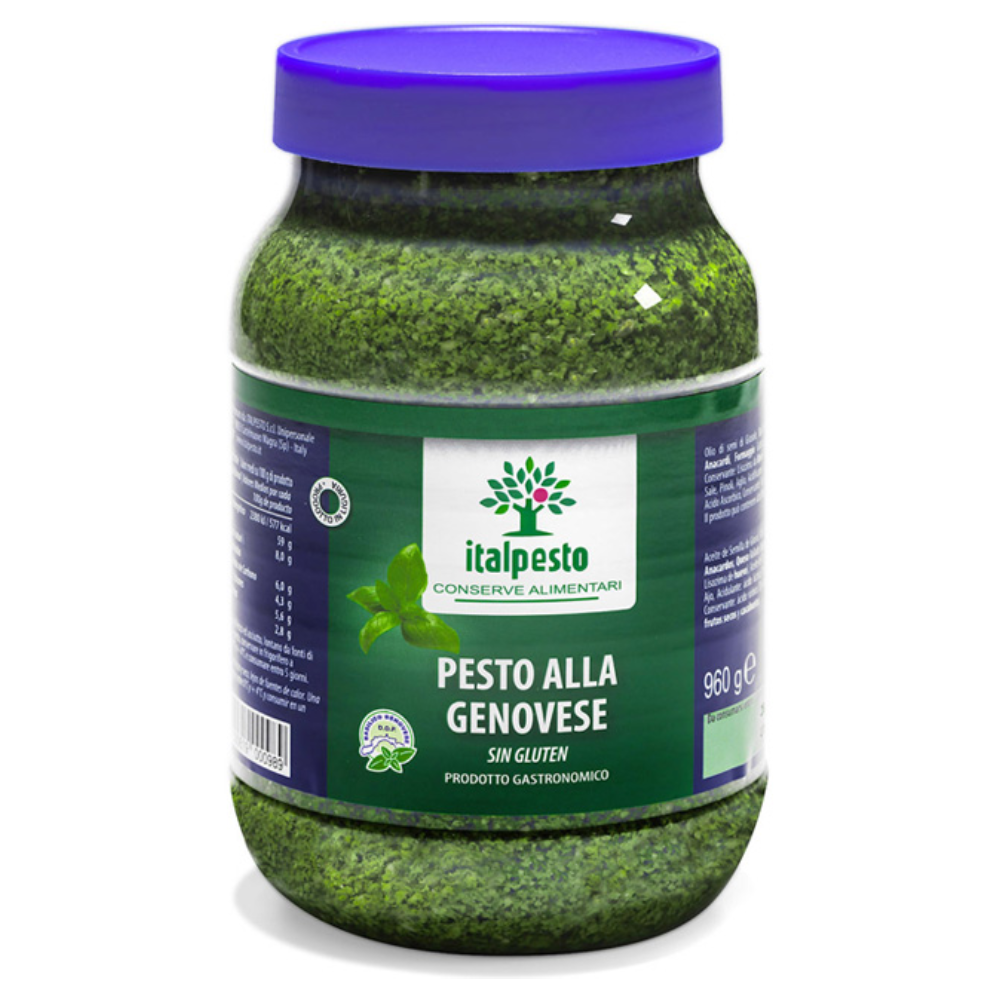İtalpesto Glutensiz Pesto Sos 960Gr.