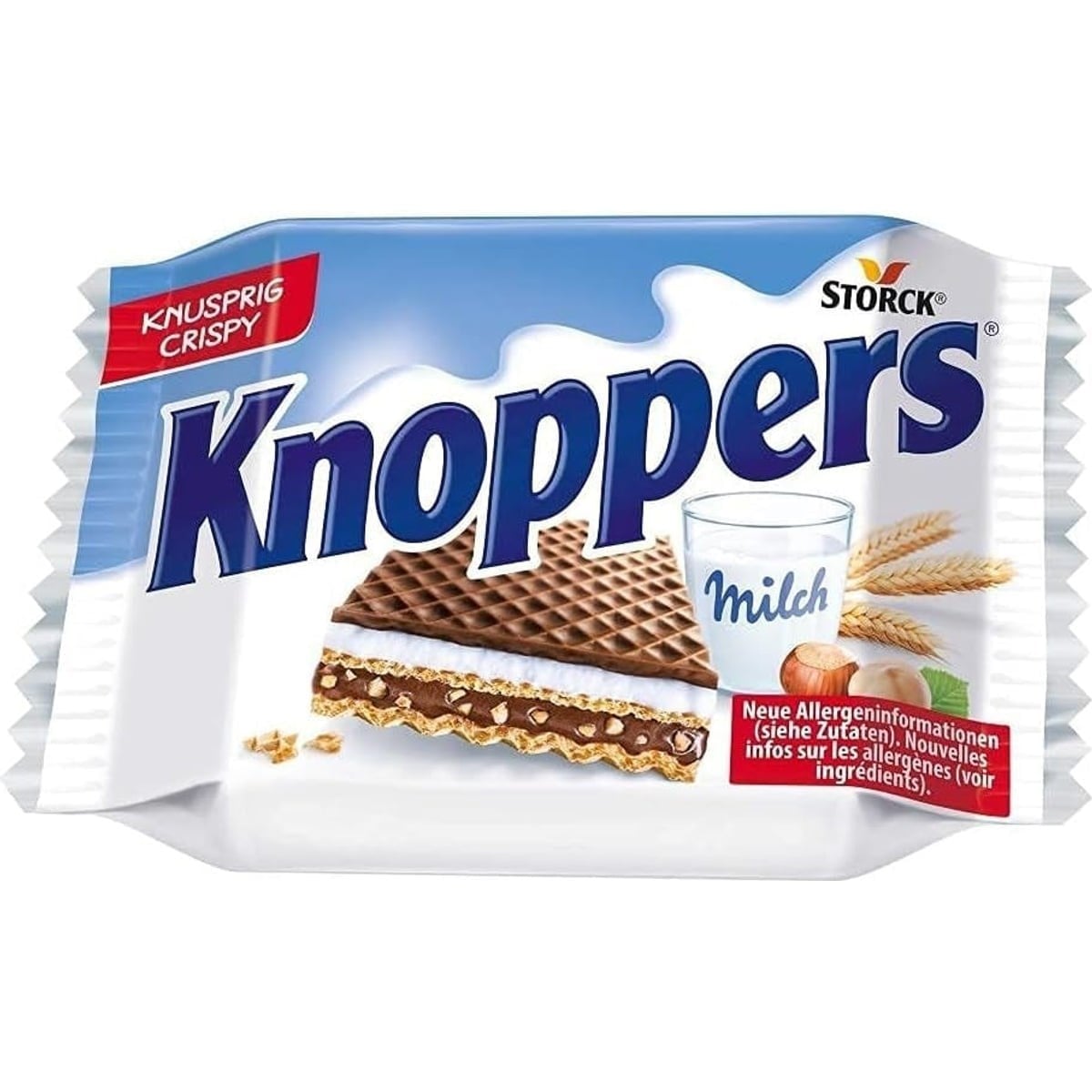 Knoppers Sütlü ve Fındıklı Çikolatalı Gofret 25 g