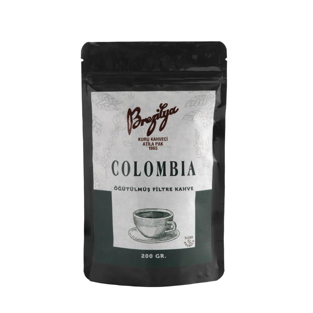 Kolombiya Öğütülmüş Filtre Kahve 200G