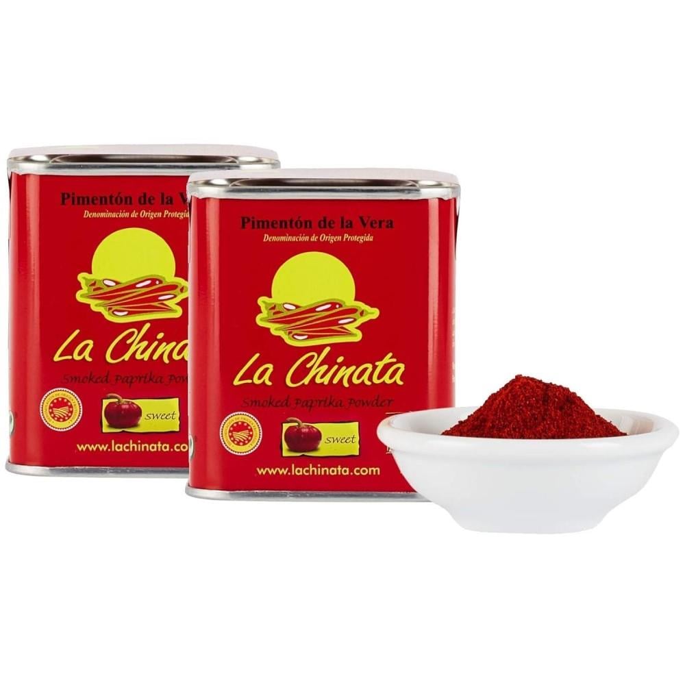 La Chinata Tütsülenmiş Tatlı Kırmızı Biber Tozu 70 Gr x 2 Adet