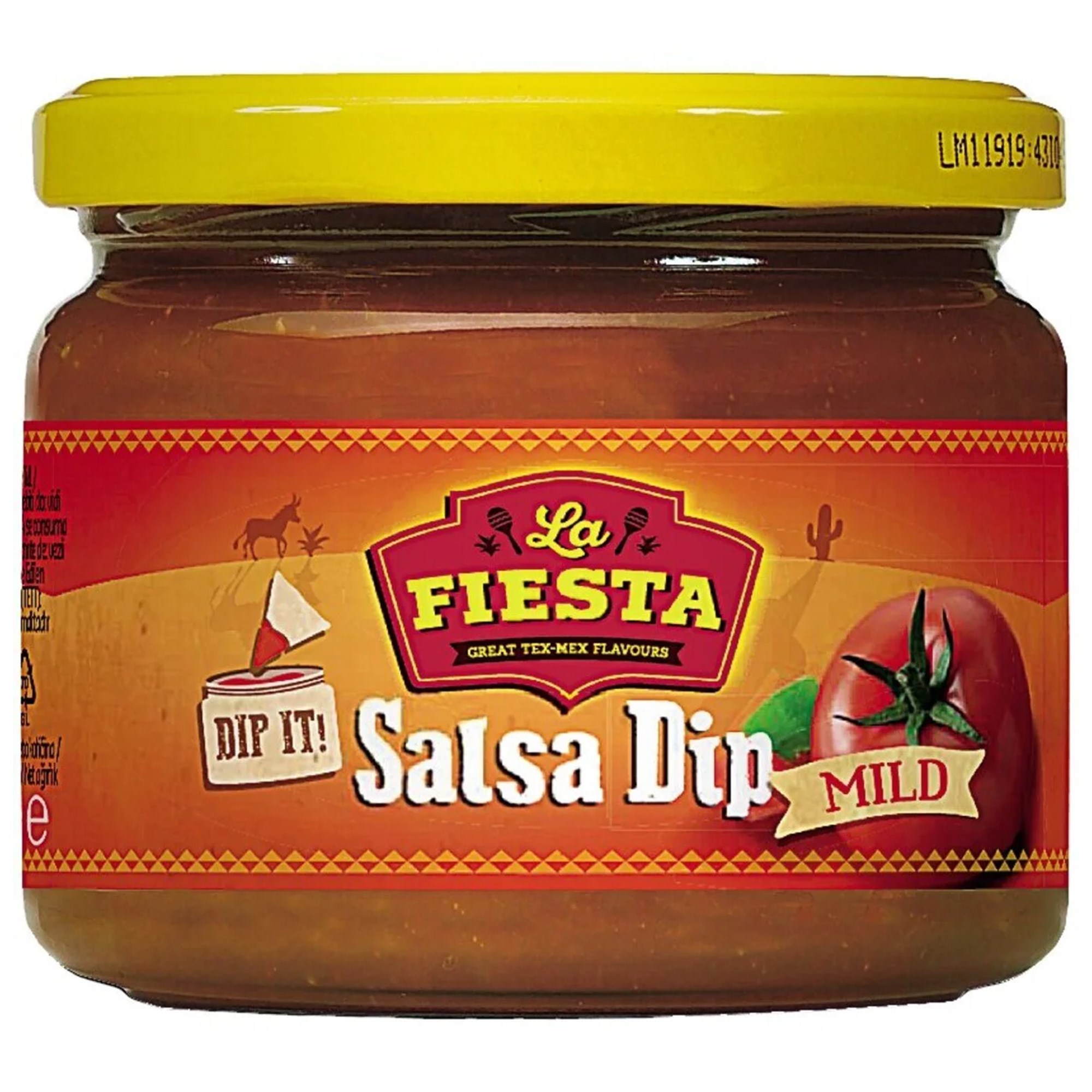 La Fiesta Salsa Dip Mild (Hafif Acılı Domates Sosu) 315 g