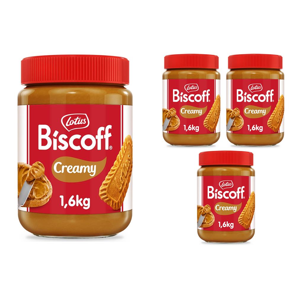 Lotus Biscoff Spread Original 1600G x 3 Adet