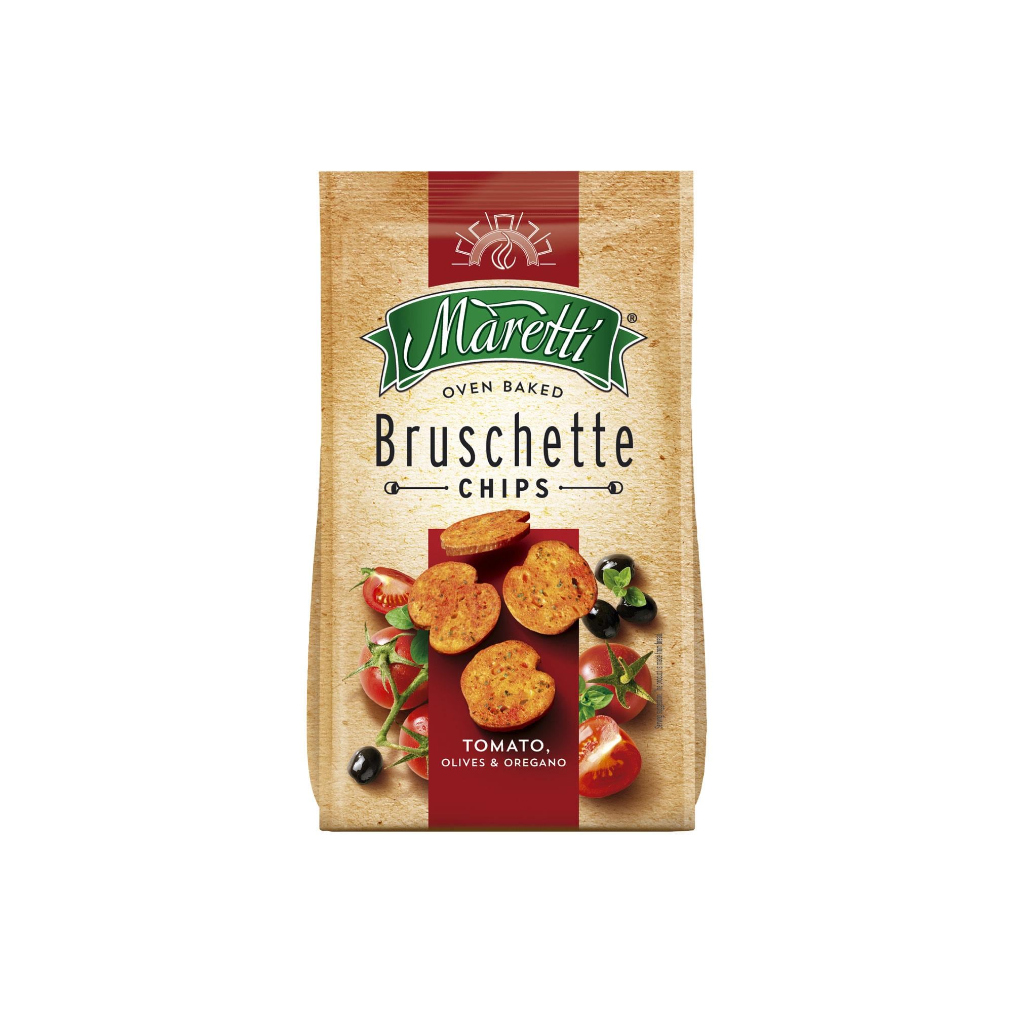 MARETTİ OVEN BAKED BRUSCHETTE TOMATO OLIVES&OREGANO 70G