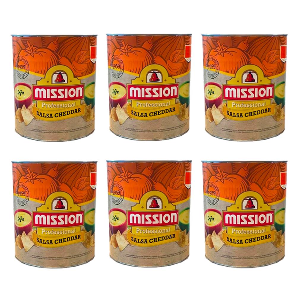 Mission Cheddar Peynirli Salsa Sauce 3 kgx 6 Adet