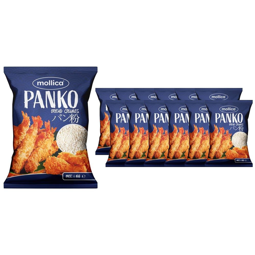 Mollica Panko Ekmek Kırıntısı 1kg x 12 Adet