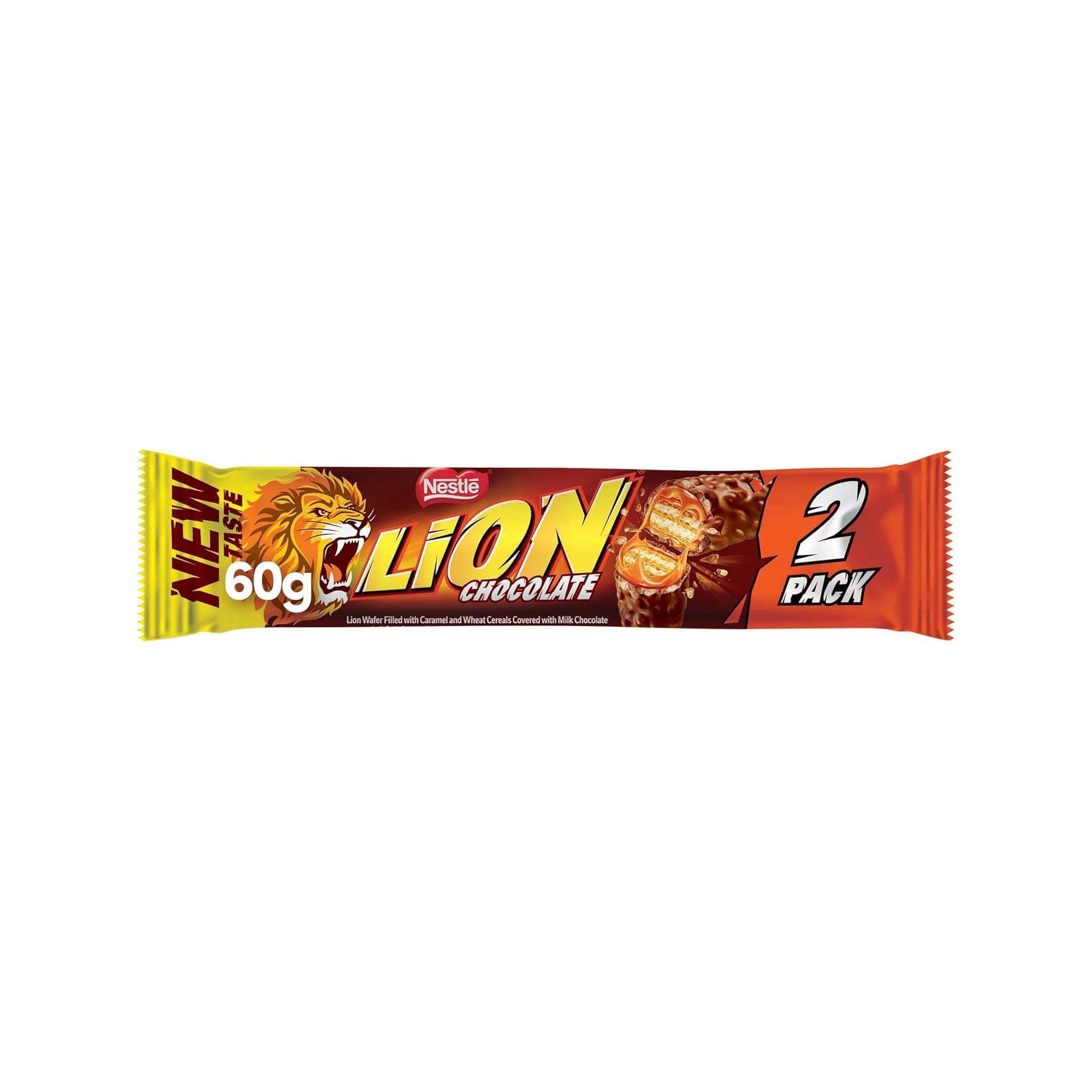 Nestle Lion Chocolate Sütlü Çikolata Kaplı Gofret 60g