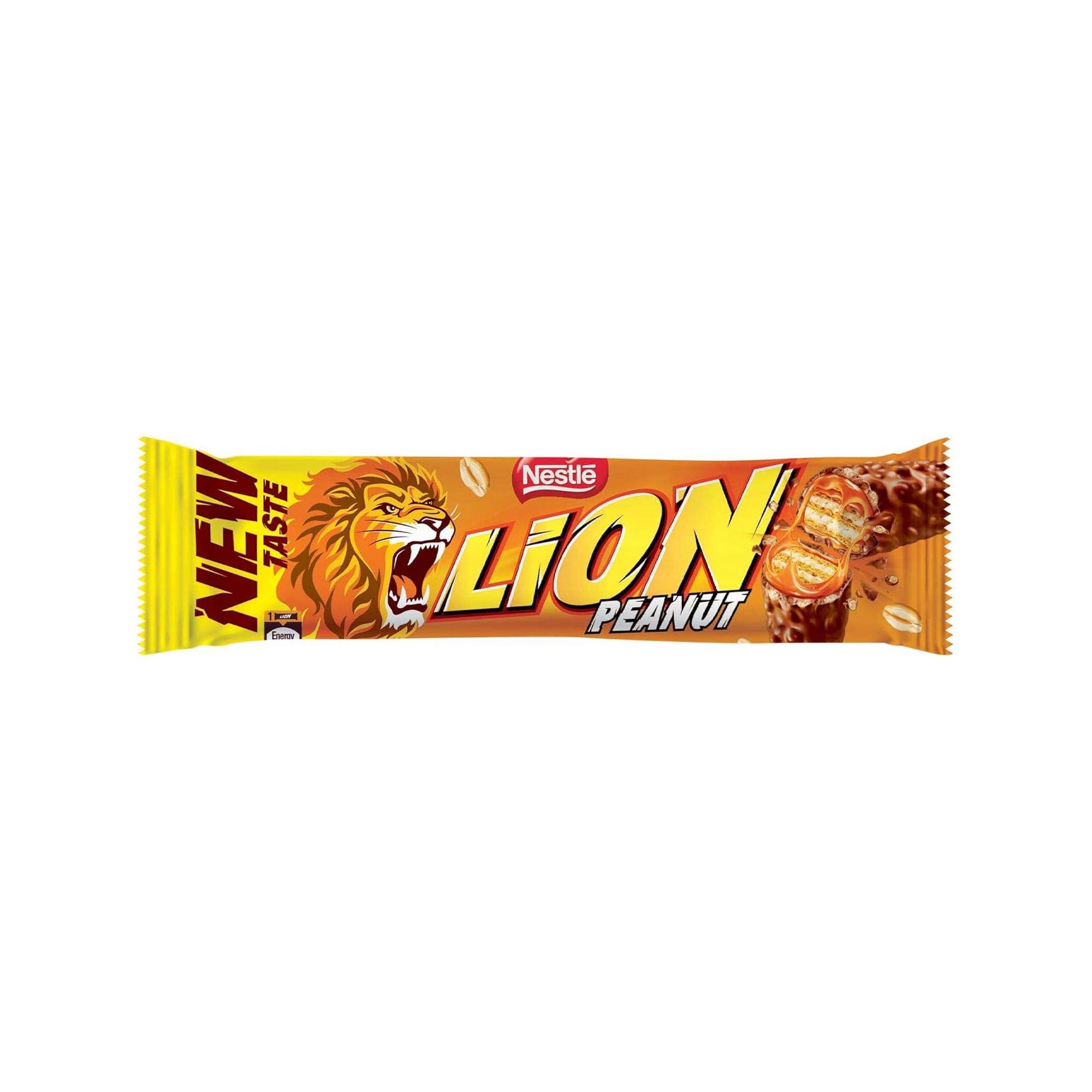 Nestle Lion Peanut Yer Fıstıklı Çikolatalı Bar Gofret 41g