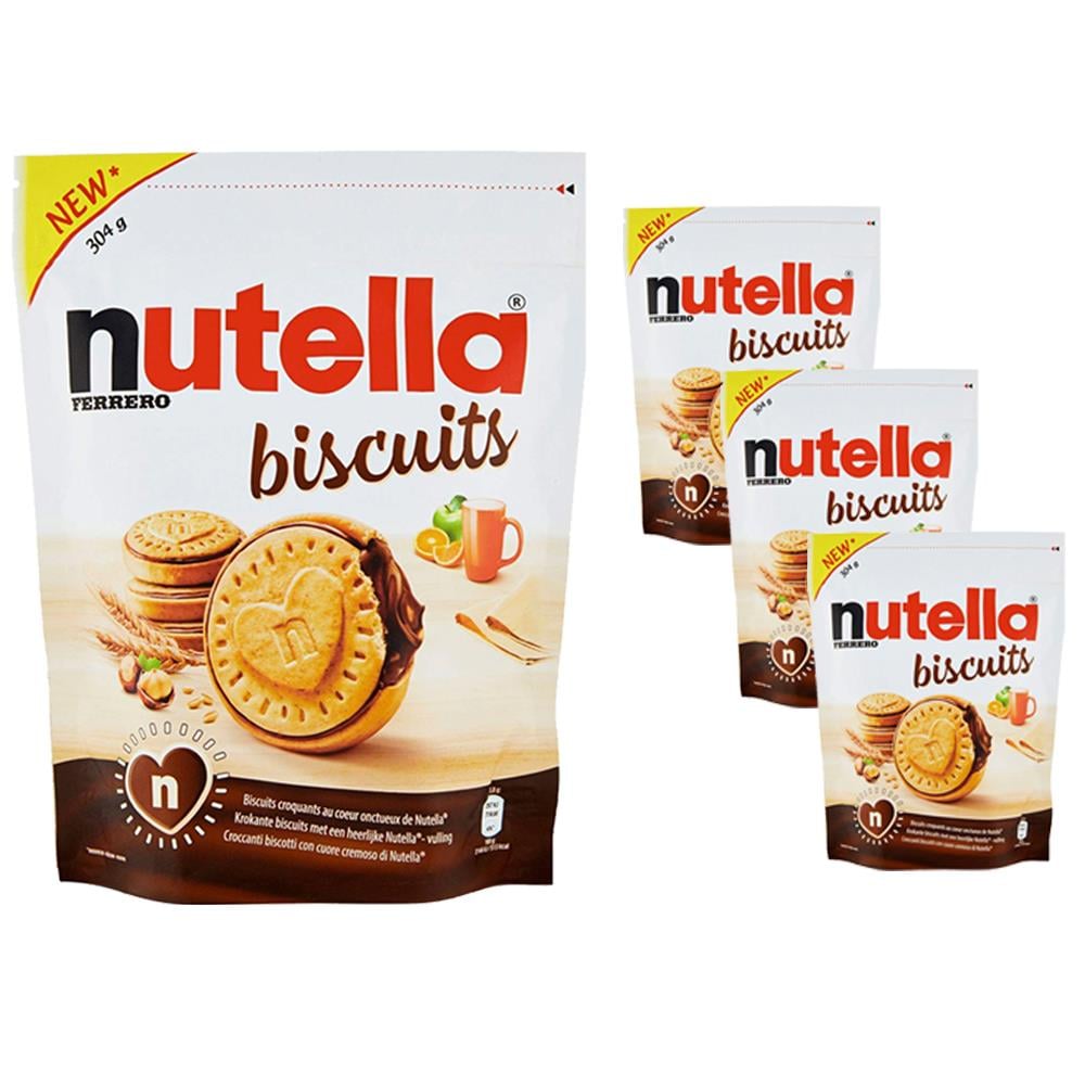 Nutella Biscuits 304 Gr x 3 Adet