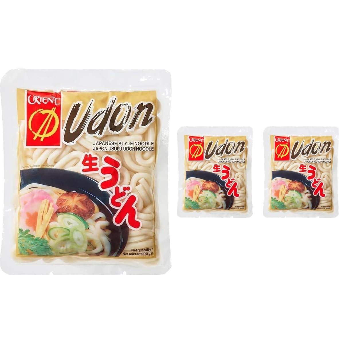 Orient Japon Usulü Udon Noodle 200 Gr X 2 Adet