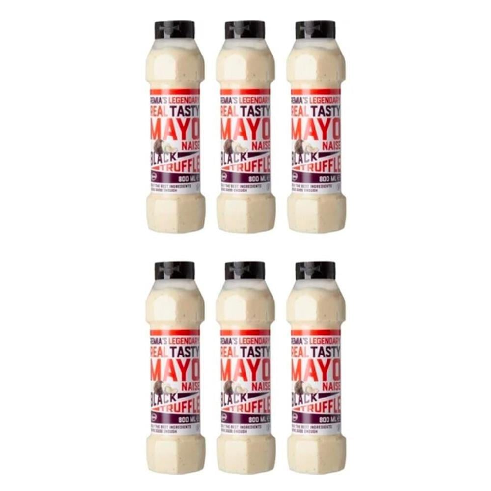 Remia Siyah Trüf Mantarlı Mayonez 800ml x 6 Adet