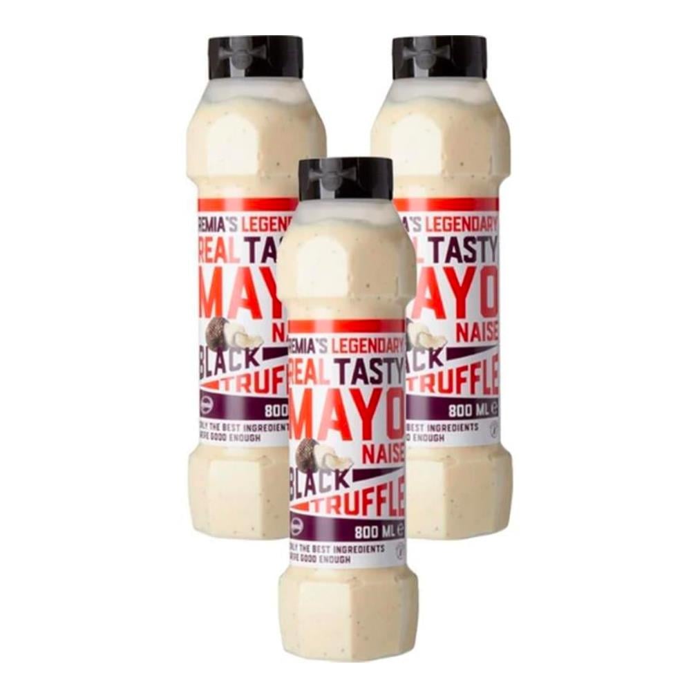 Remia Siyah Trüf Mantarlı Mayonez 800ml x 3 Adet