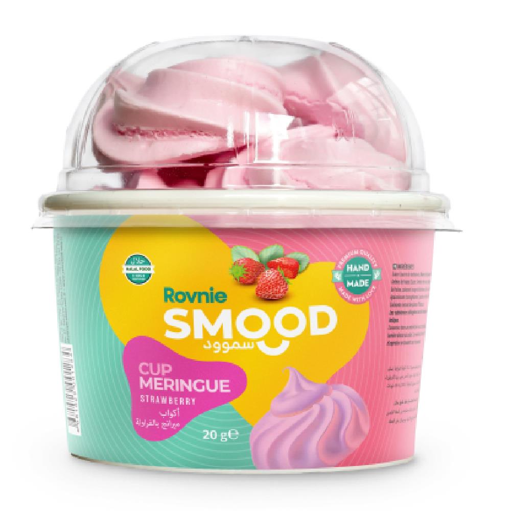 Rovnie Smood Çilekli Beze 20g