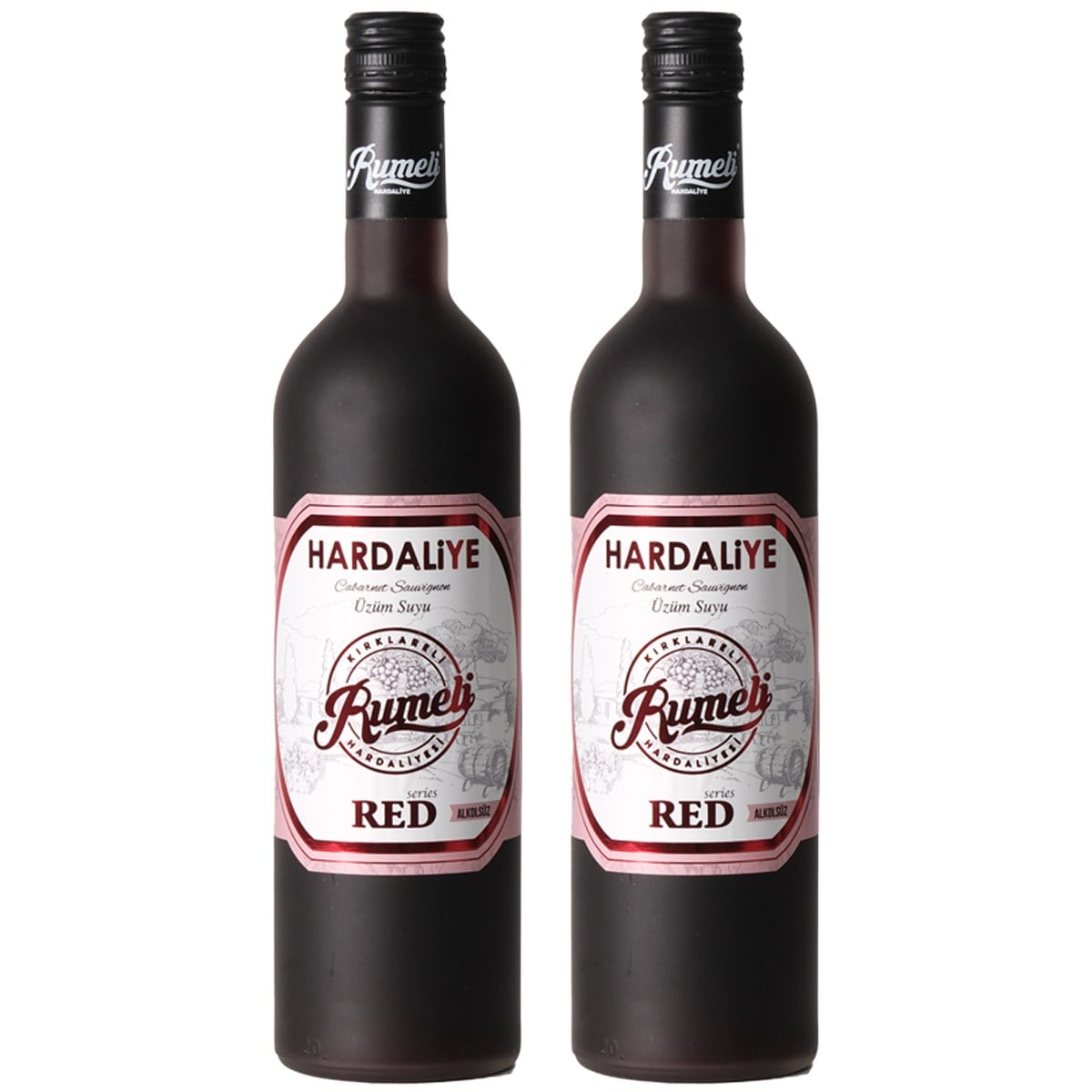 Rumeli Kırklareli Hardaliyesi Red Series (Alkolsüz) 750 ml x 2 Adet
