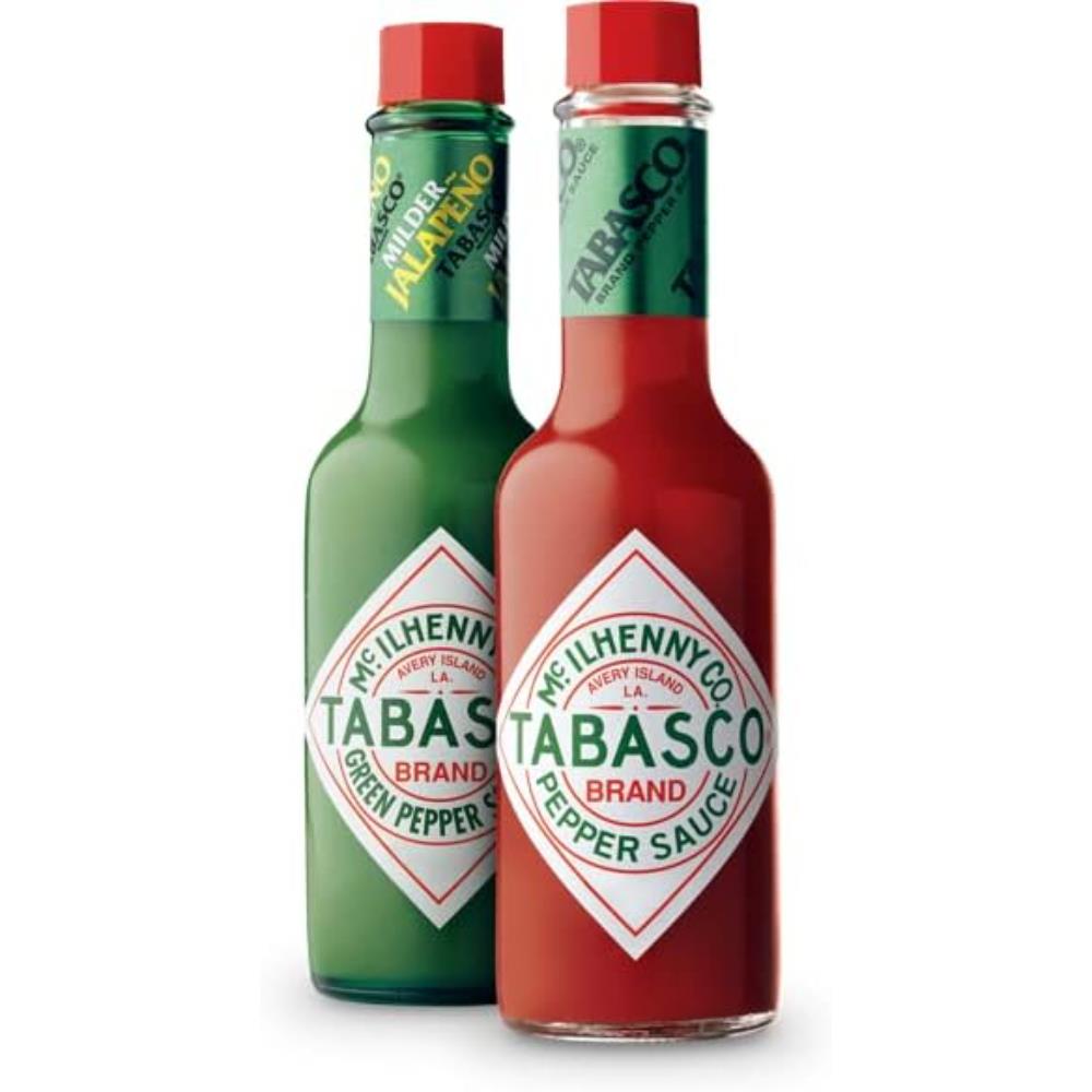 Tabasco Acı Biber Sos 60 ml + Green Yeşil Acı Biber Sos 60 ml Set