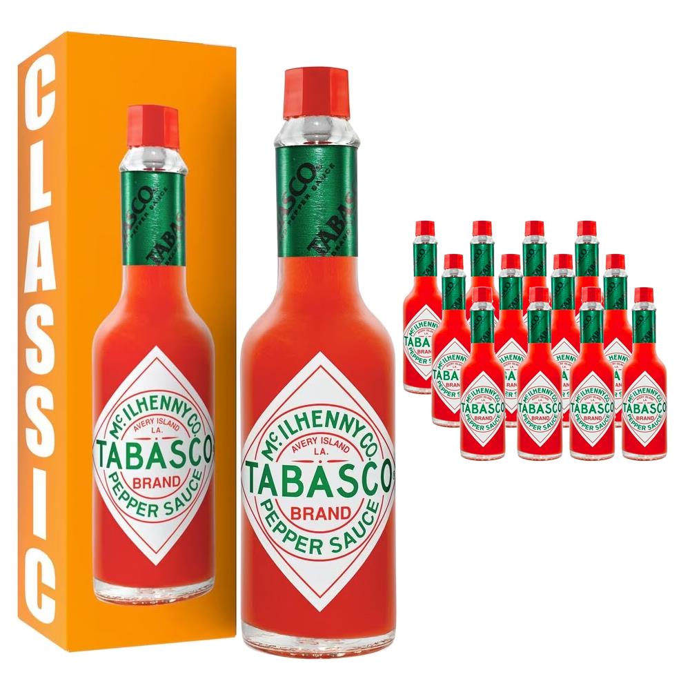 Tabasco Acı Biber Sosu (Orginal Flavor) 60 Ml x 12 Adet