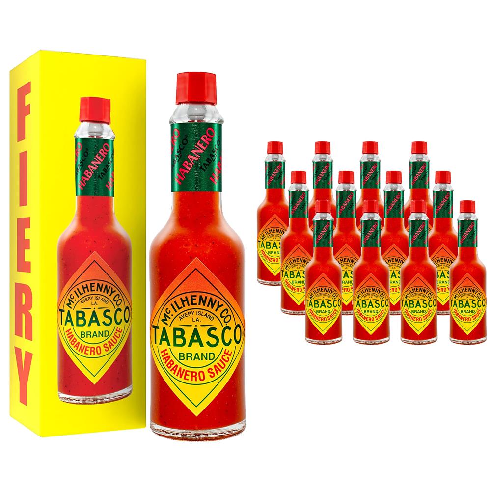 Tabasco Habanero Acı Biber Sosu 60 ML x 12 Adet