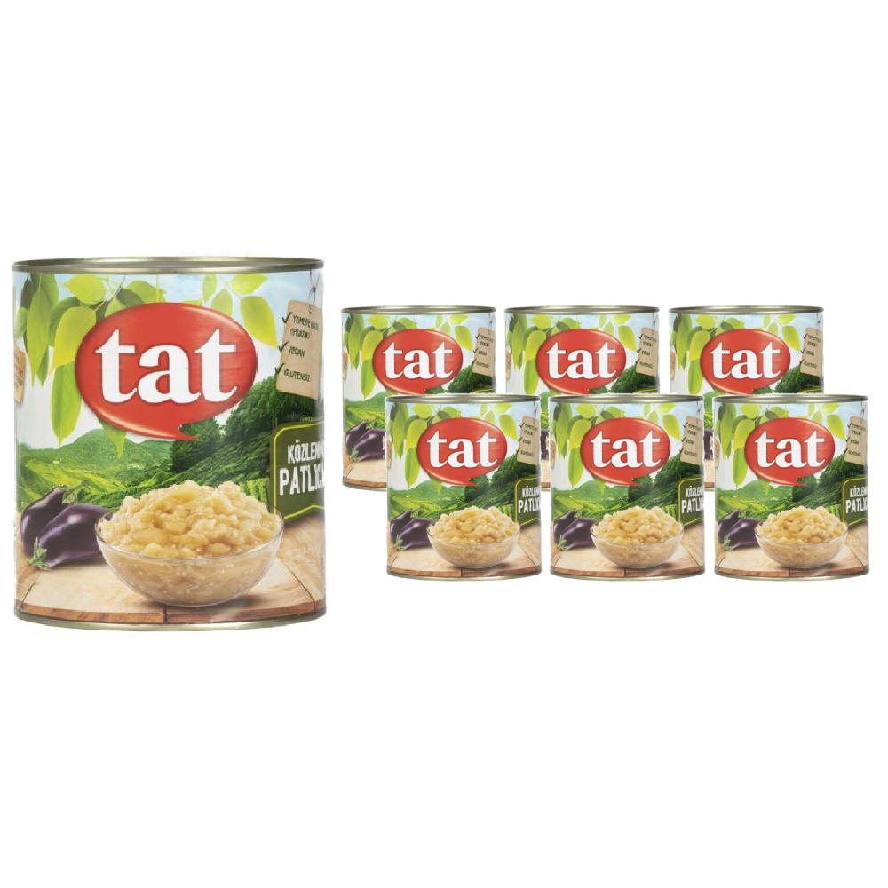 Tat Közlenmiş Patlıcan 2800Gr Teneke x 6 Adet