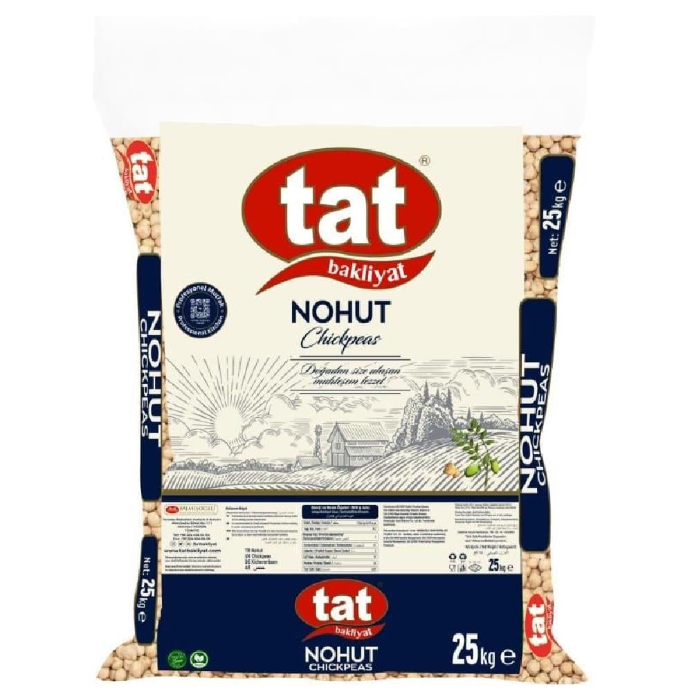 Tat Nohut 8,5mm 25 Kg Torba