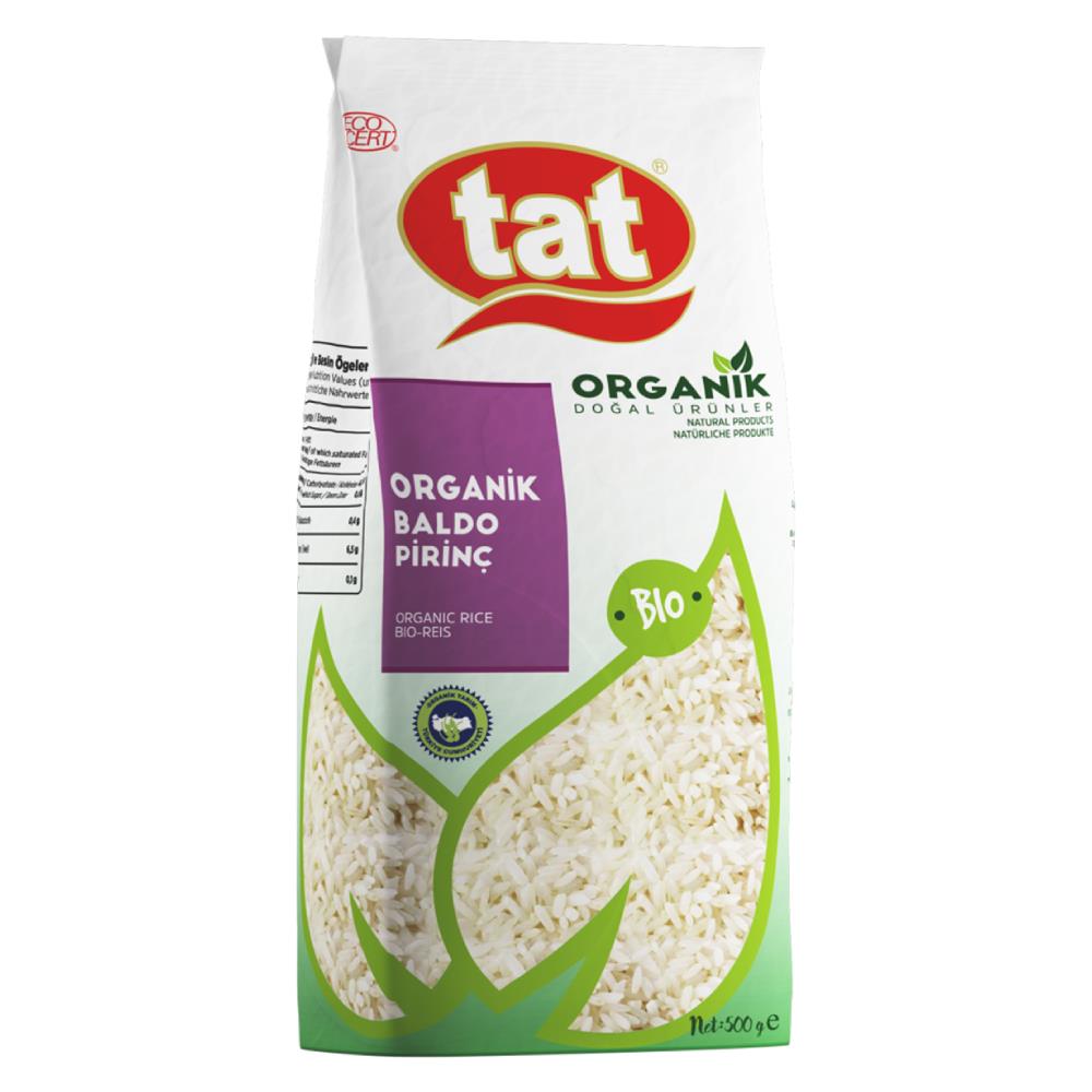 Tat Organik Baldo Pirinç 500 gr