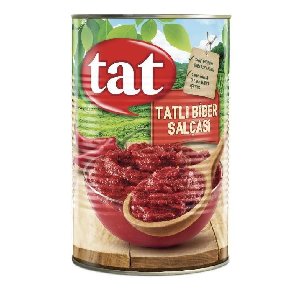 Tatlı Biber Salçası  4350gr Teneke
