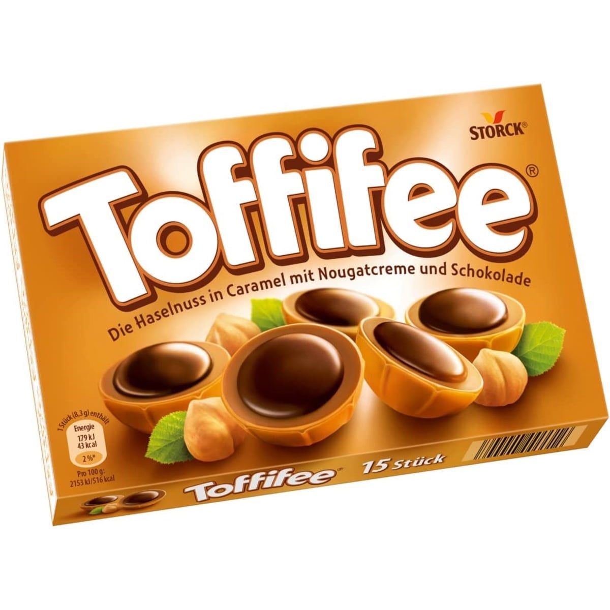 Toffifee Karamel Kaplı Bütün Fındıklı Çikolata 125 g
